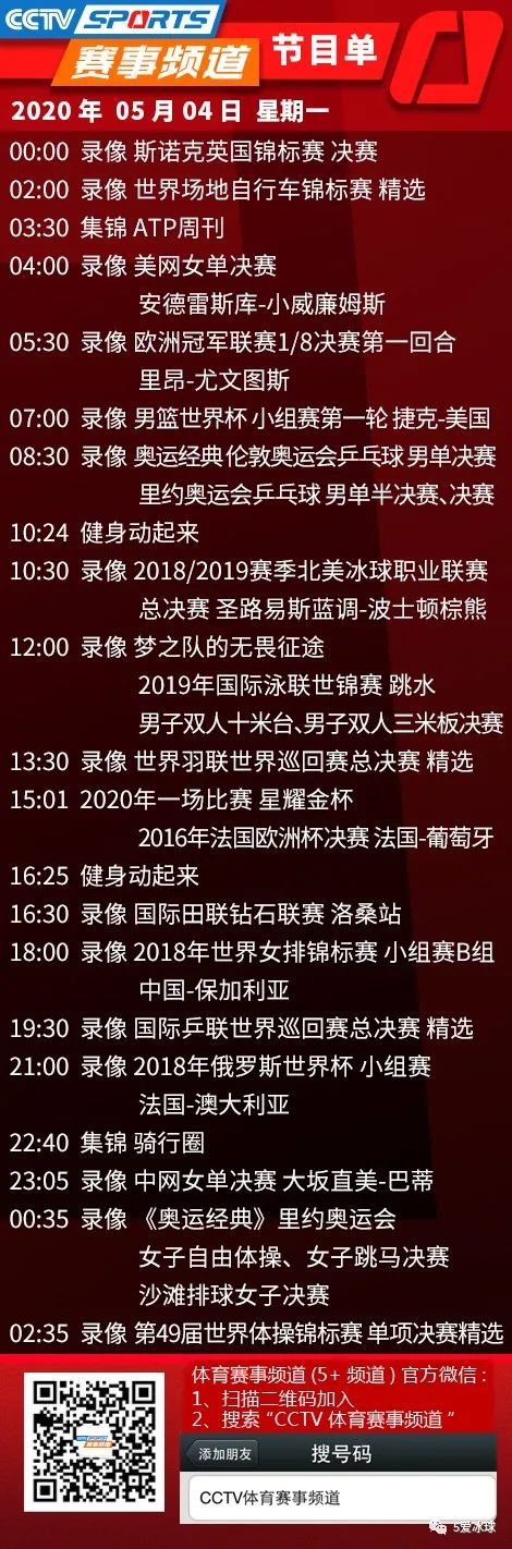 CCTV-5今日节目表详解：赛事预告、节目安排及收视分析