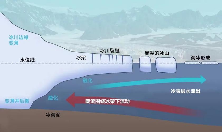 南极冰面积最新消息：气候变化下的冰川消融与未来预测