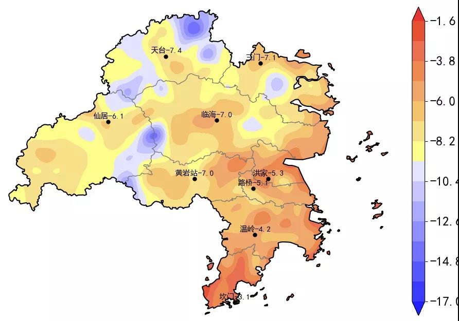 台州今日天气预报：温度、雨量及空气质量分析