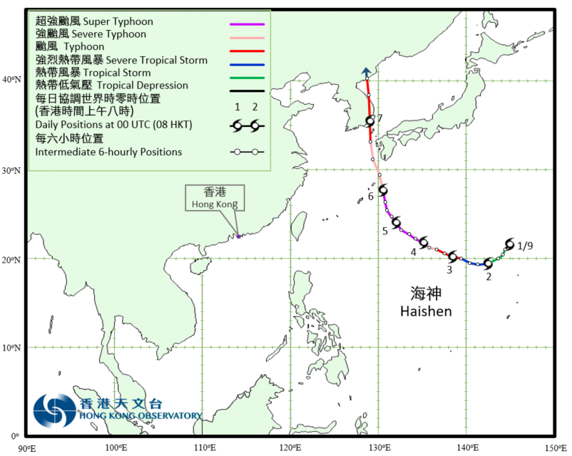 韩国台风海神最新预报：路径预测、影响评估及防范措施