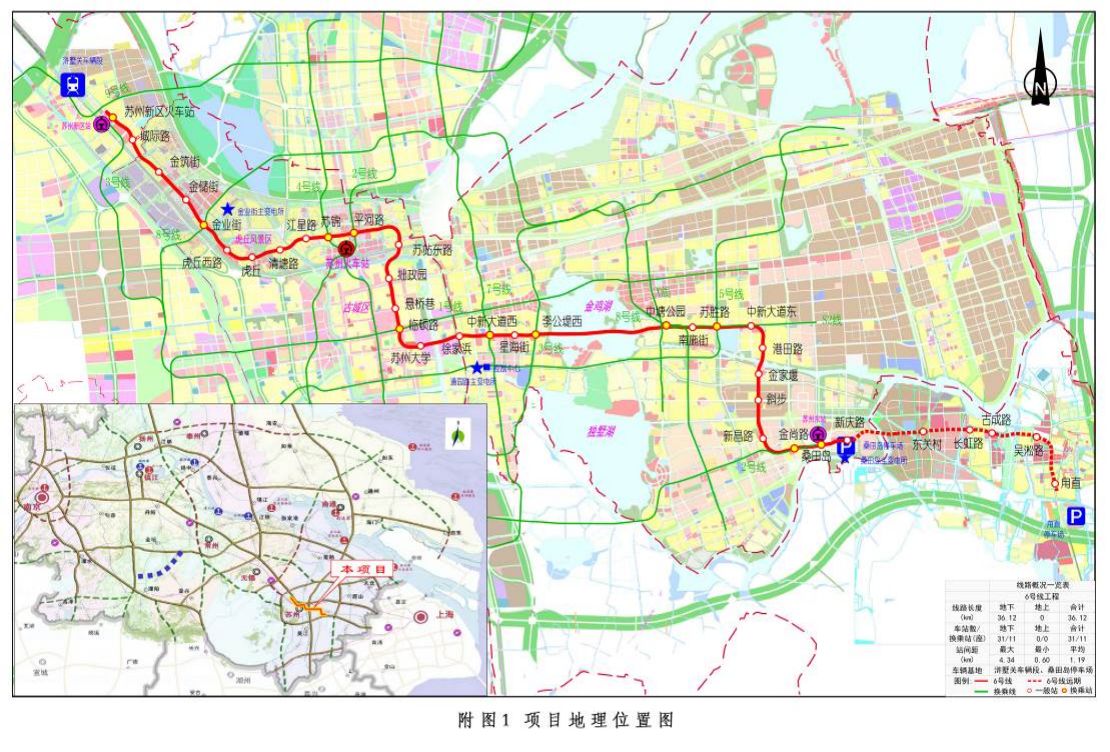 苏州六号线最新规划图深度解析：线路走向、站点设置及未来发展展望