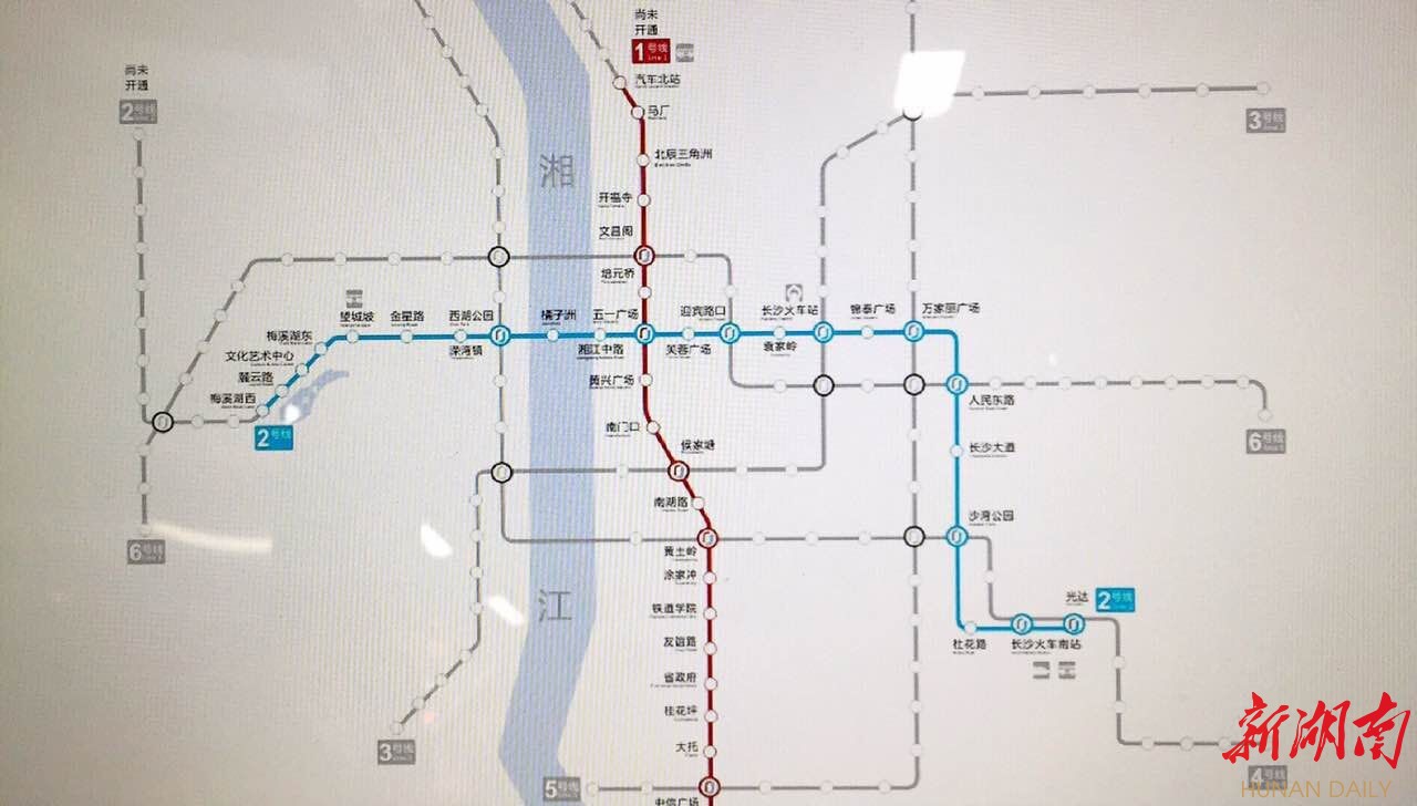 探秘长沙地铁最新线路图：规划、建设与未来展望