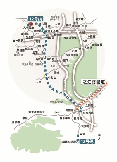 杭州地铁12号线最新线路图深度解析：线路规划、站点设置及未来发展趋势